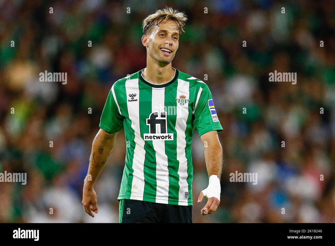 Sevilla, Spagna. 15th Set, 2022. Sergio Canales of Real Betis Credit: PRESSINPHOTO AGENZIA SPORTIVA/Alamy Live News Foto Stock