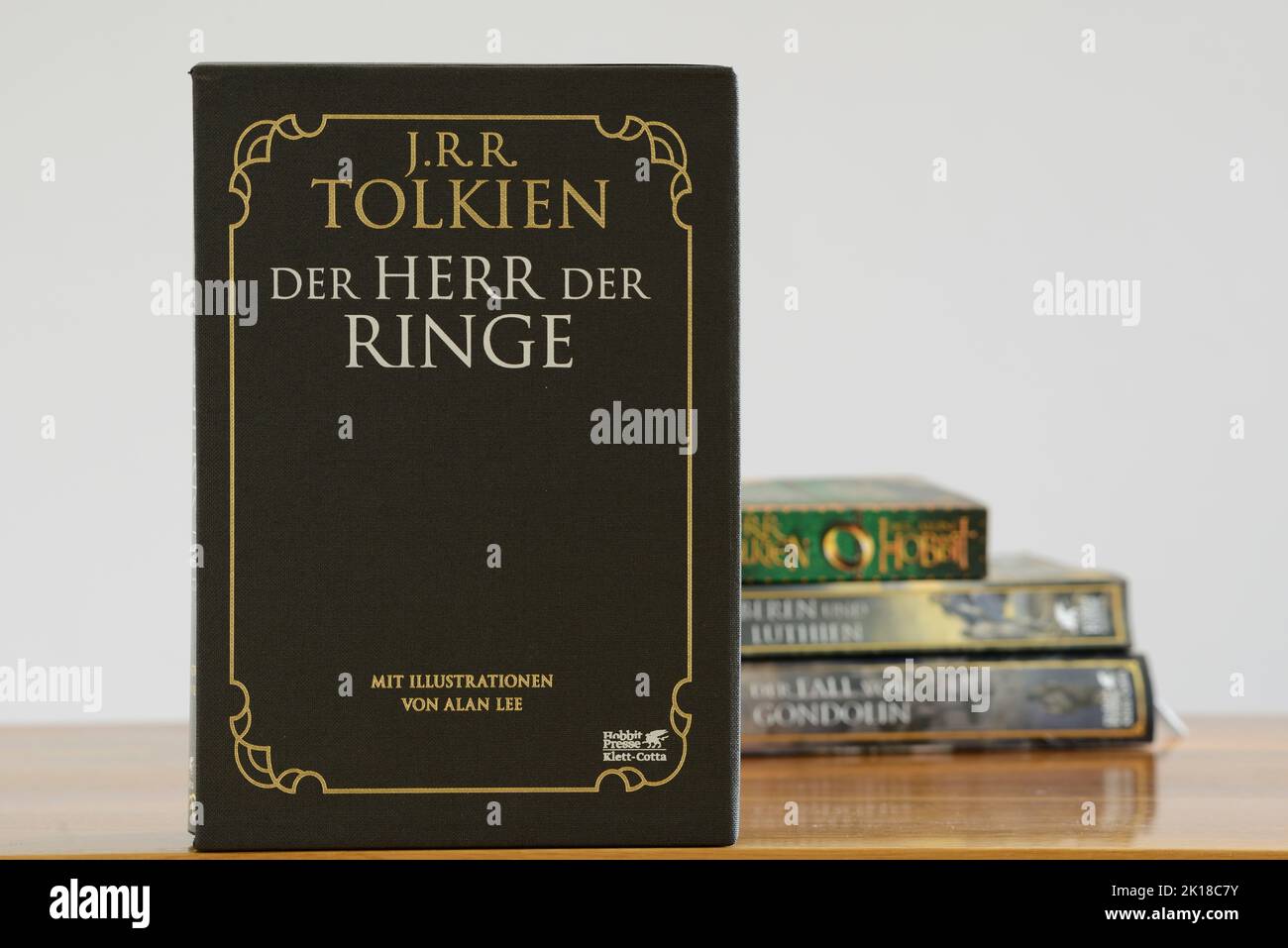 Il libro Signore degli anelli di J.R.R. Tolkien. Nota che non ho una release di proprietà su questa immagine e può essere utilizzato solo per la redazione. Tu cann Foto Stock