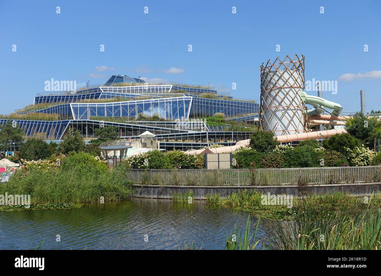 Centro Parcs / Villaggi natura Parigi Francia Foto Stock