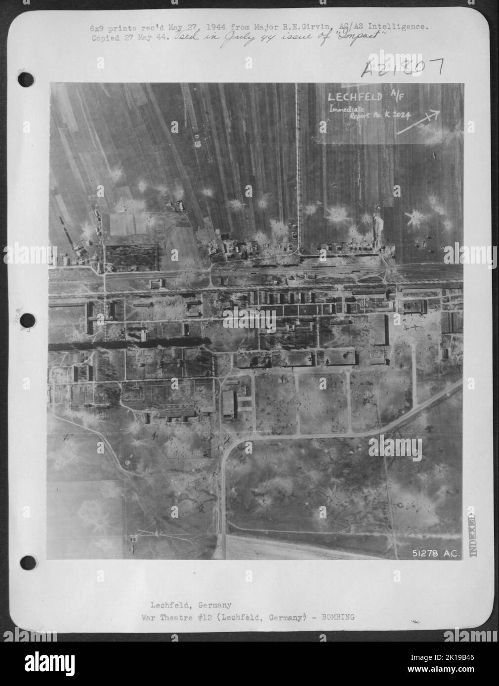 Lechfeld, Germania Foto Stock