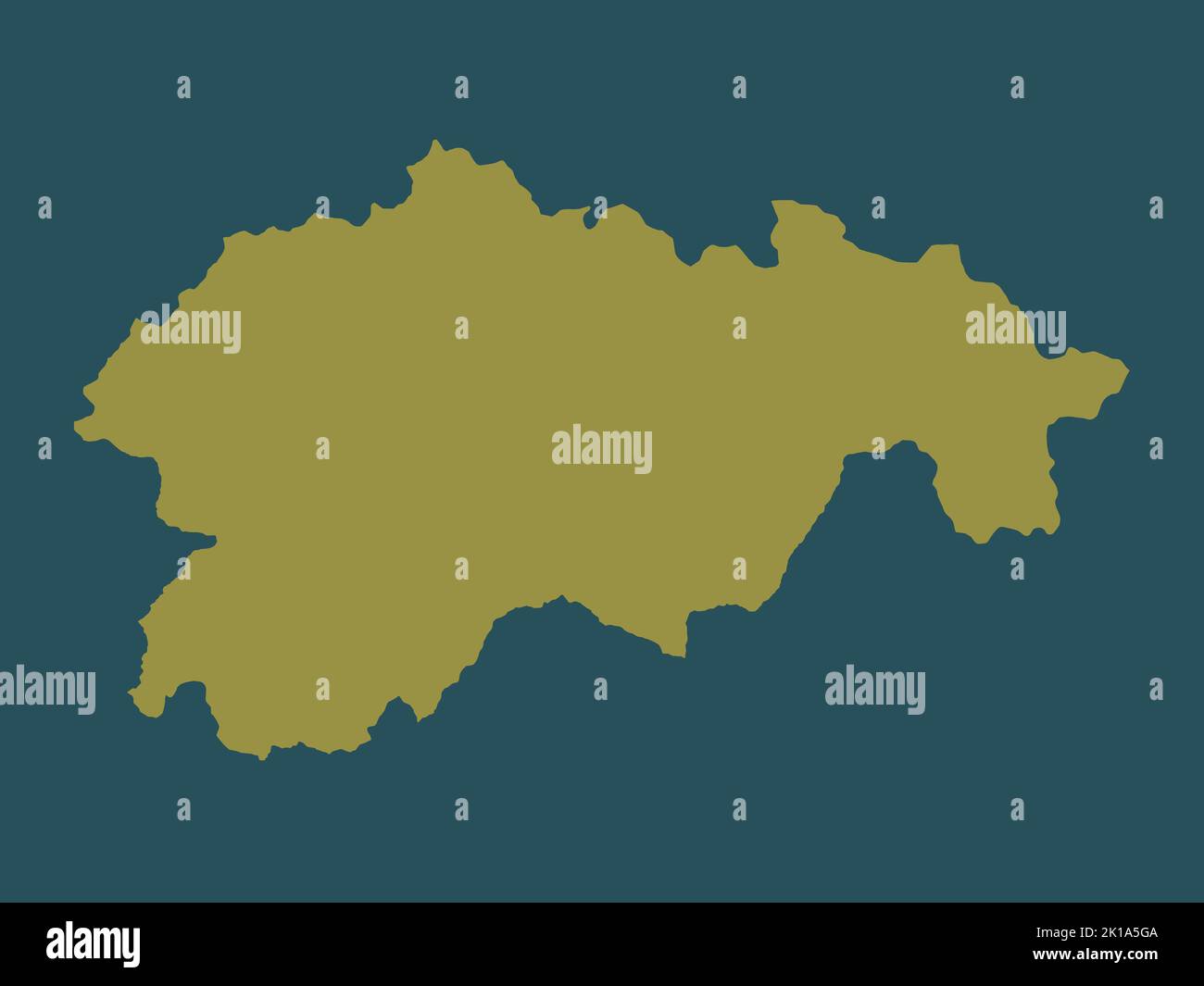 Gasa, distretto di Bhutan. Forma a tinta unita Foto Stock