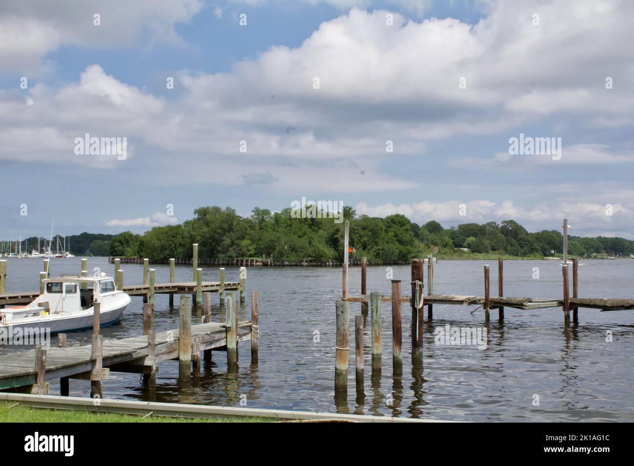 Solomon's Island, Maryland USA Foto Stock