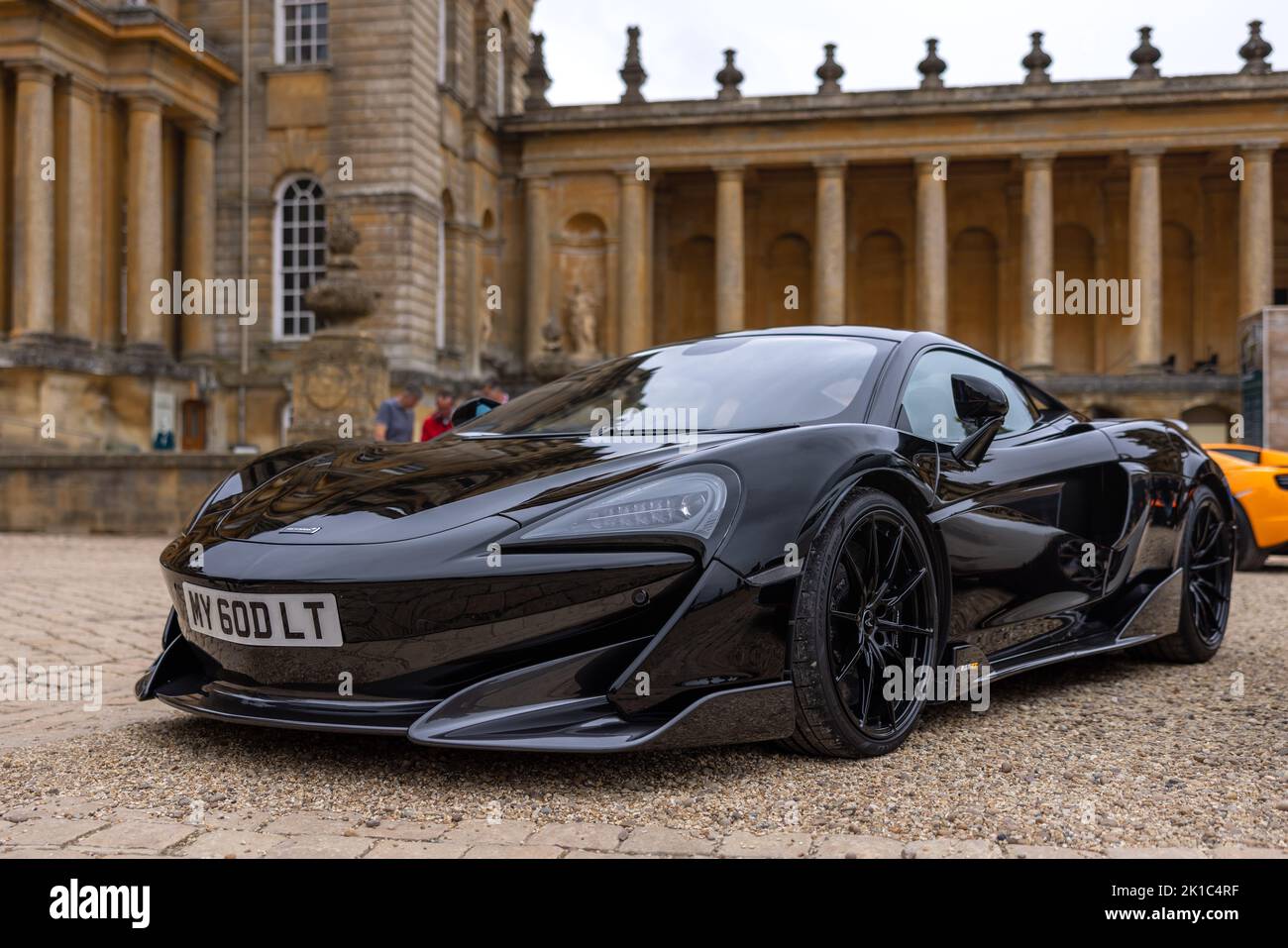 McLaren 600LT, in mostra al Salone Privé Concours d’Elégance Motor Show tenutosi a Blenheim Palace Foto Stock