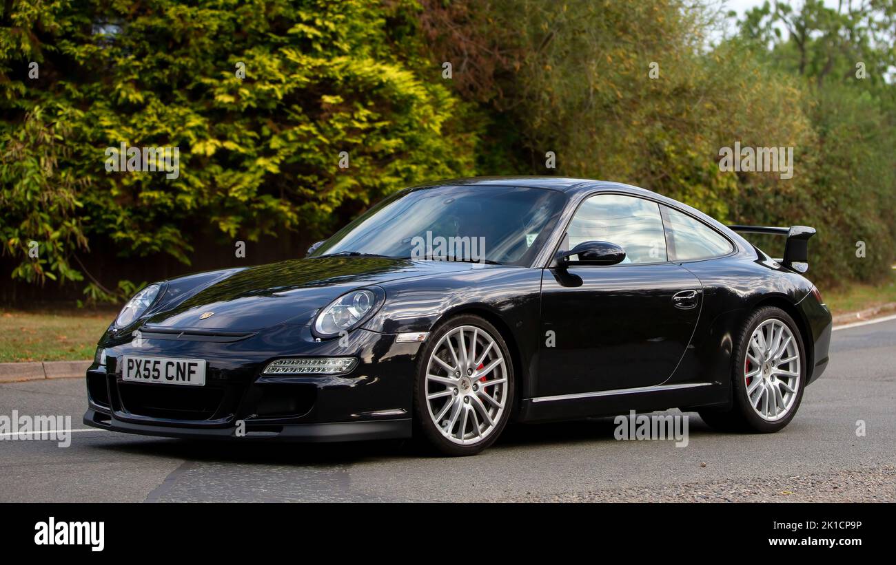 2005 3824 cc nero Porsche 911 Foto Stock
