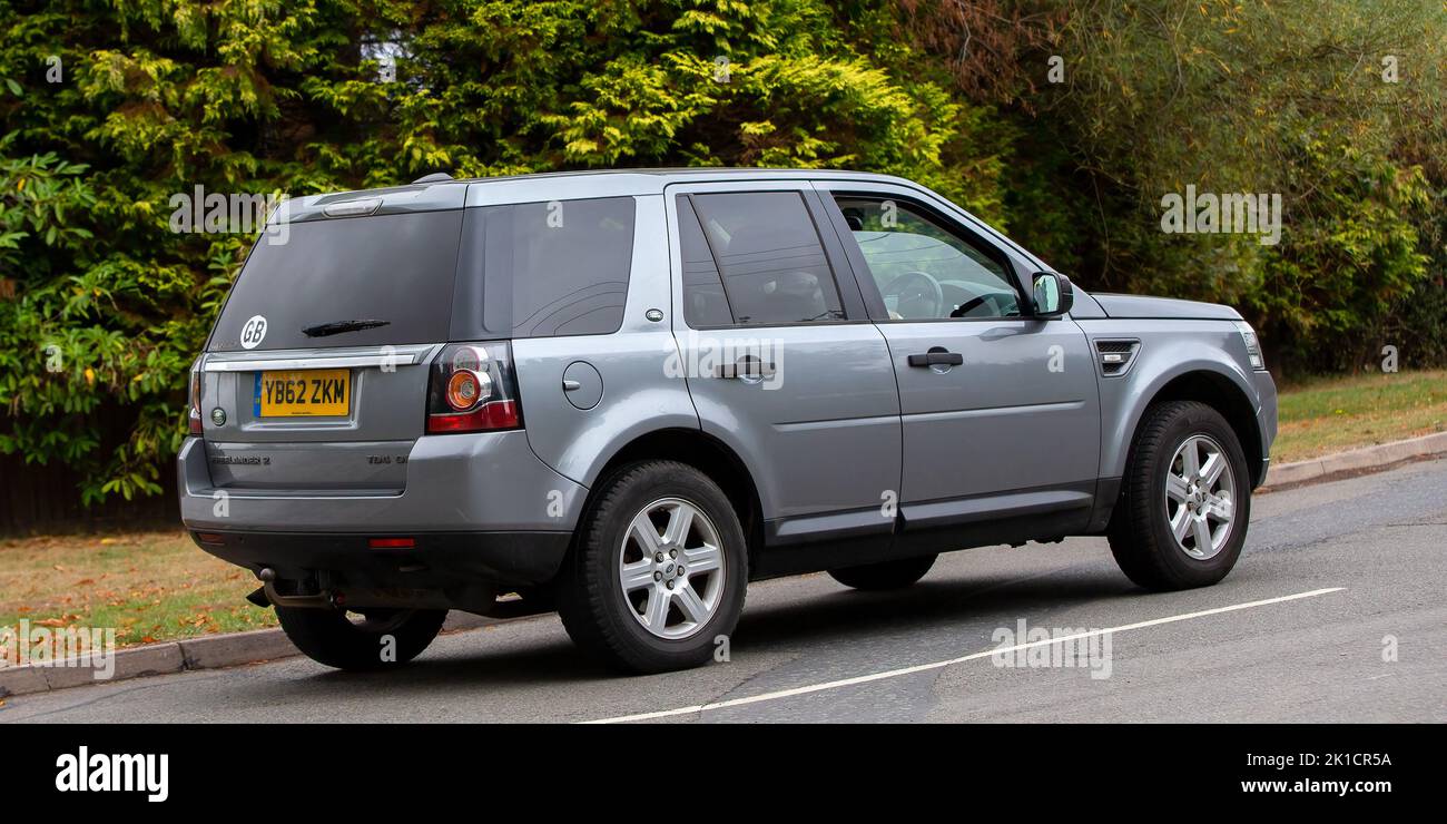 Land Rover Freelander 2 grigia 2013 Foto Stock