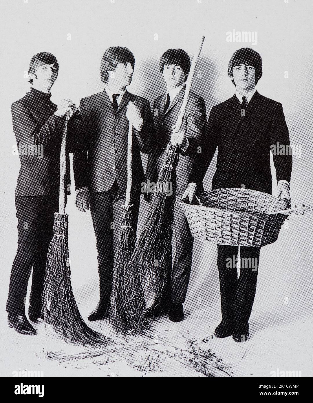 EMI CD Disc Booklet - The Beatles - Past Masters Volume One. Foto Stock