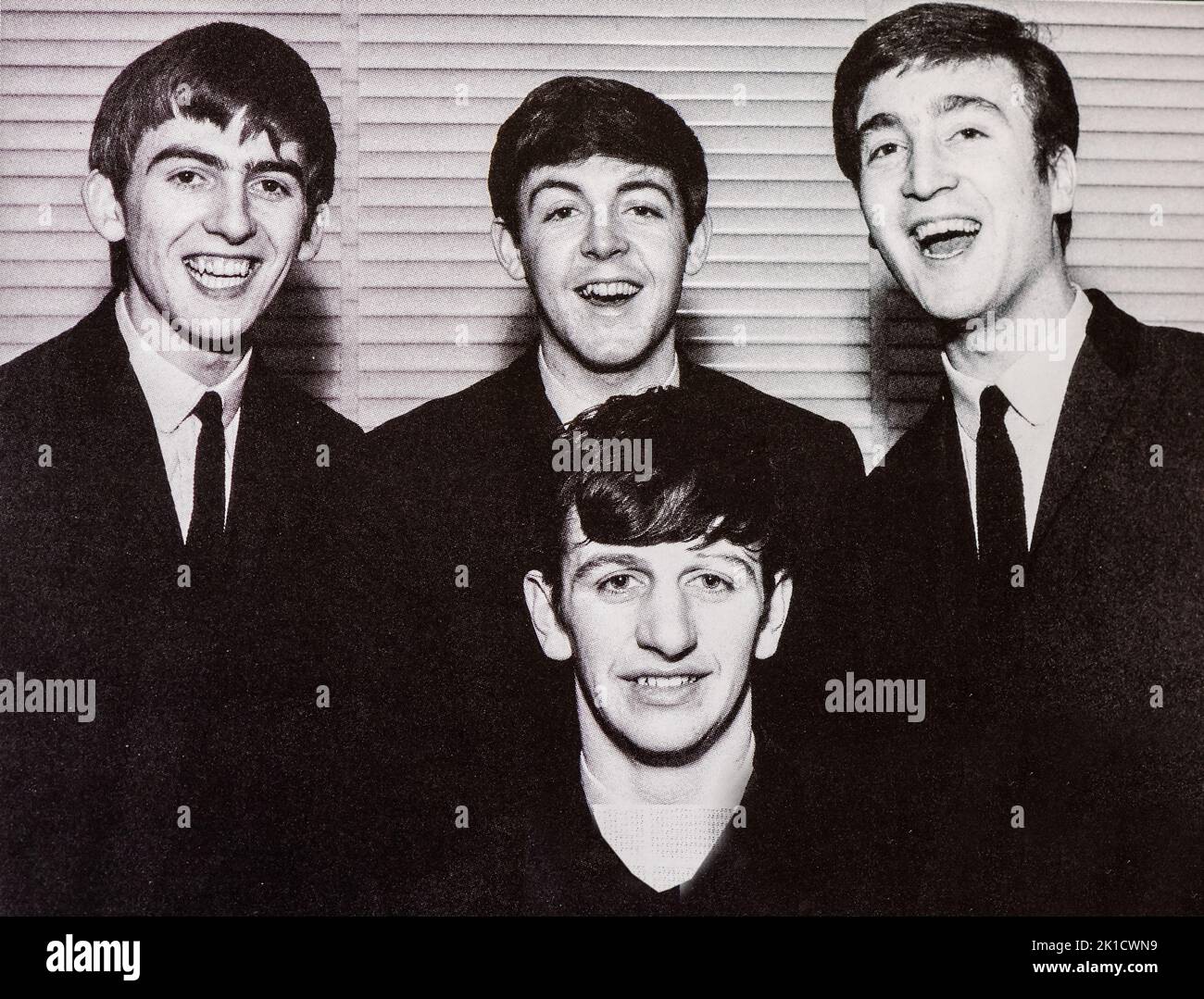 EMI CD Disc Booklet - The Beatles - Past Masters Volume One. Foto Stock