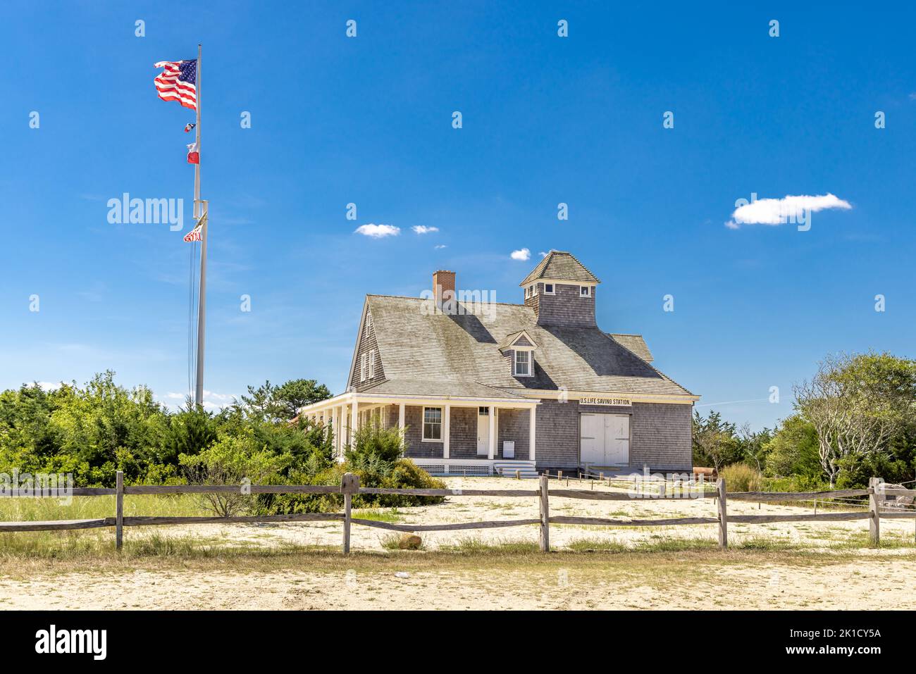 Amagansett U.S. Lifesaving Station Museum Foto Stock