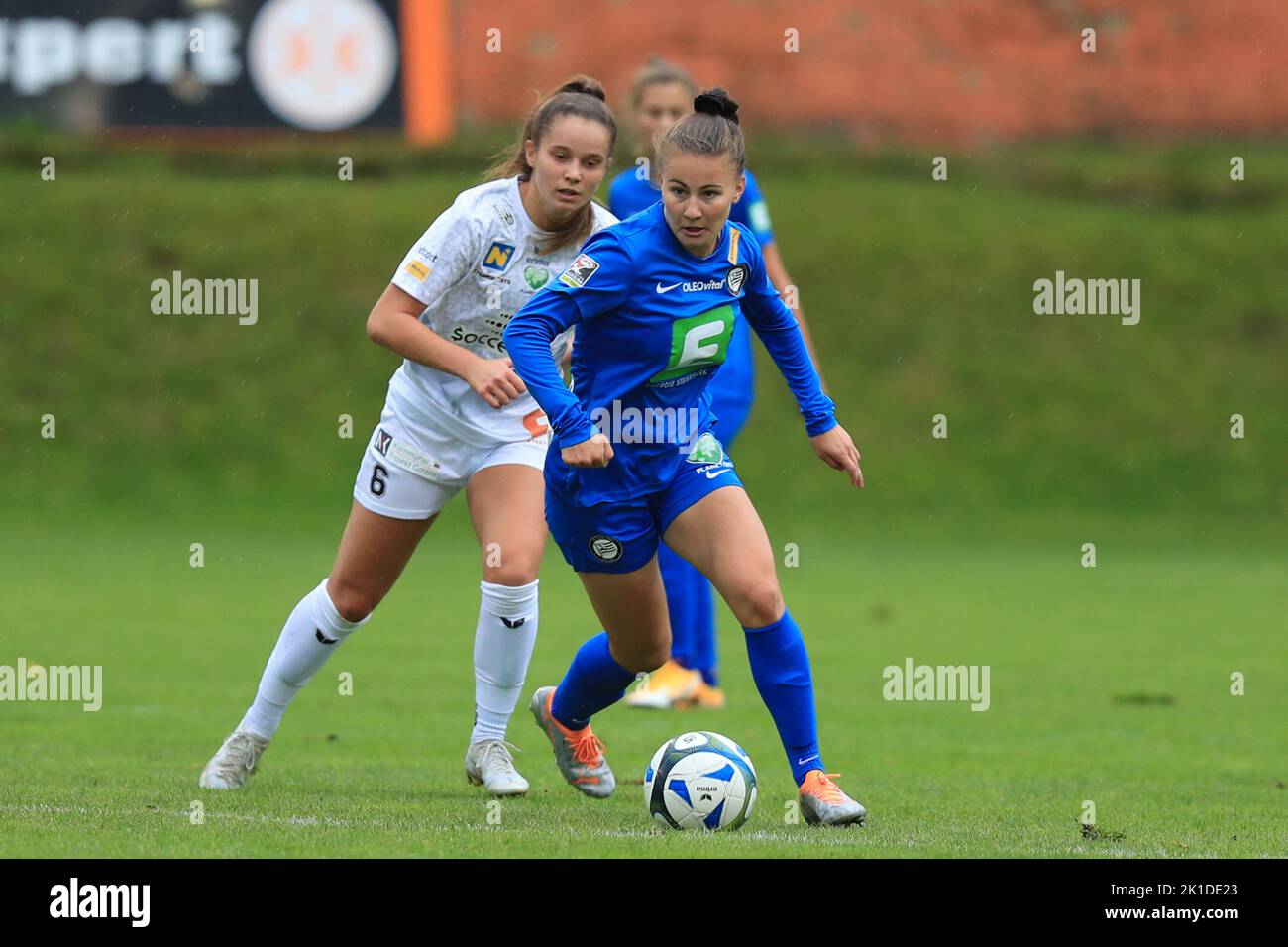 Annabel Schasching (Sturm Graz) in azione durante la partita pianeta pura Frauen Bundesliga USV Neulengbach vs SK Sturm Graz (Tom Seiss/ SPP) Credit: SPP Sport Press Photo. /Alamy Live News Foto Stock