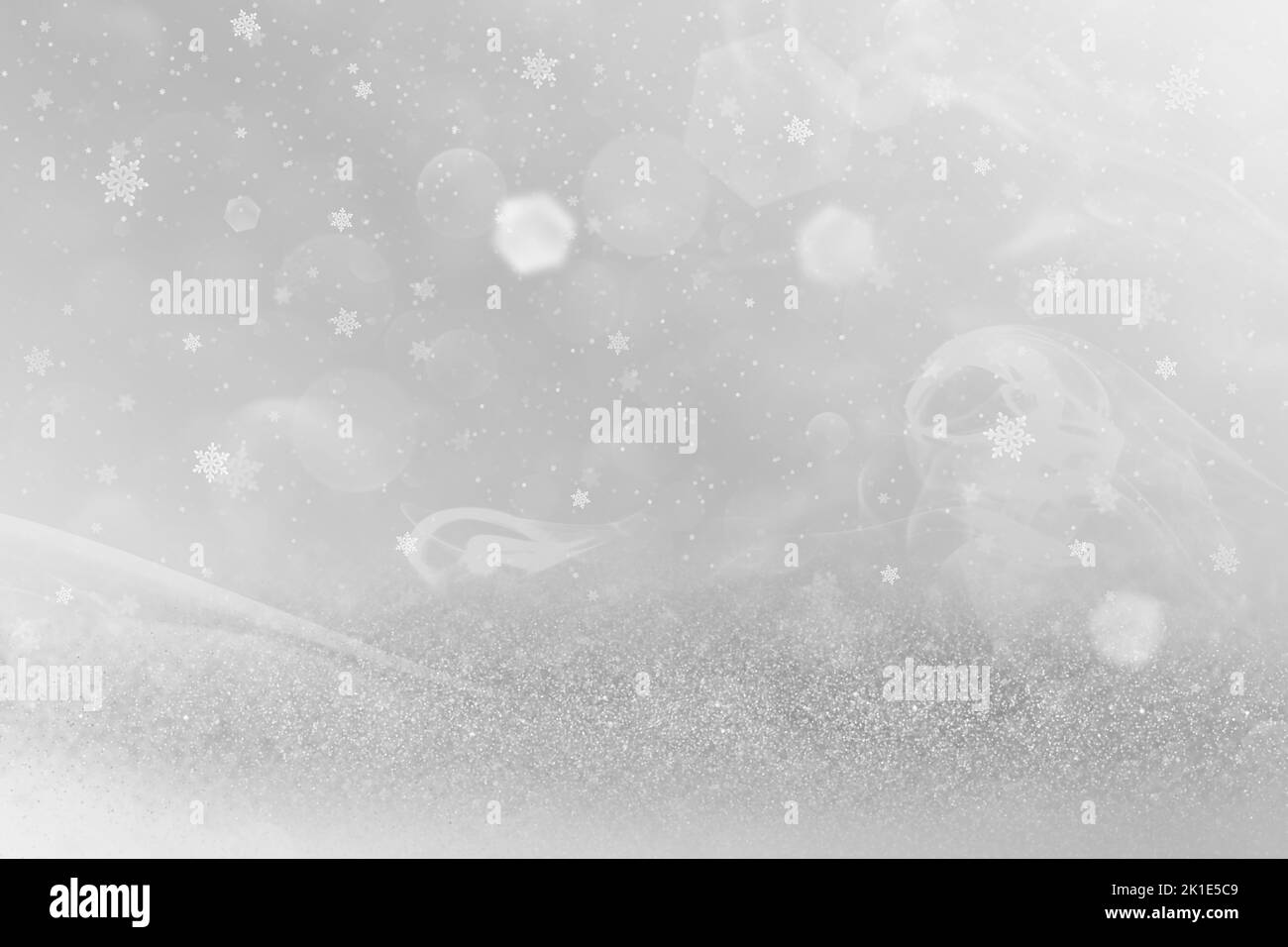 rosso fantastico frizzante sfondo astratto glitter luci e caduta fiocchi di neve volare bokeh defocused - festal mockup texture con spazio vuoto per yo Foto Stock