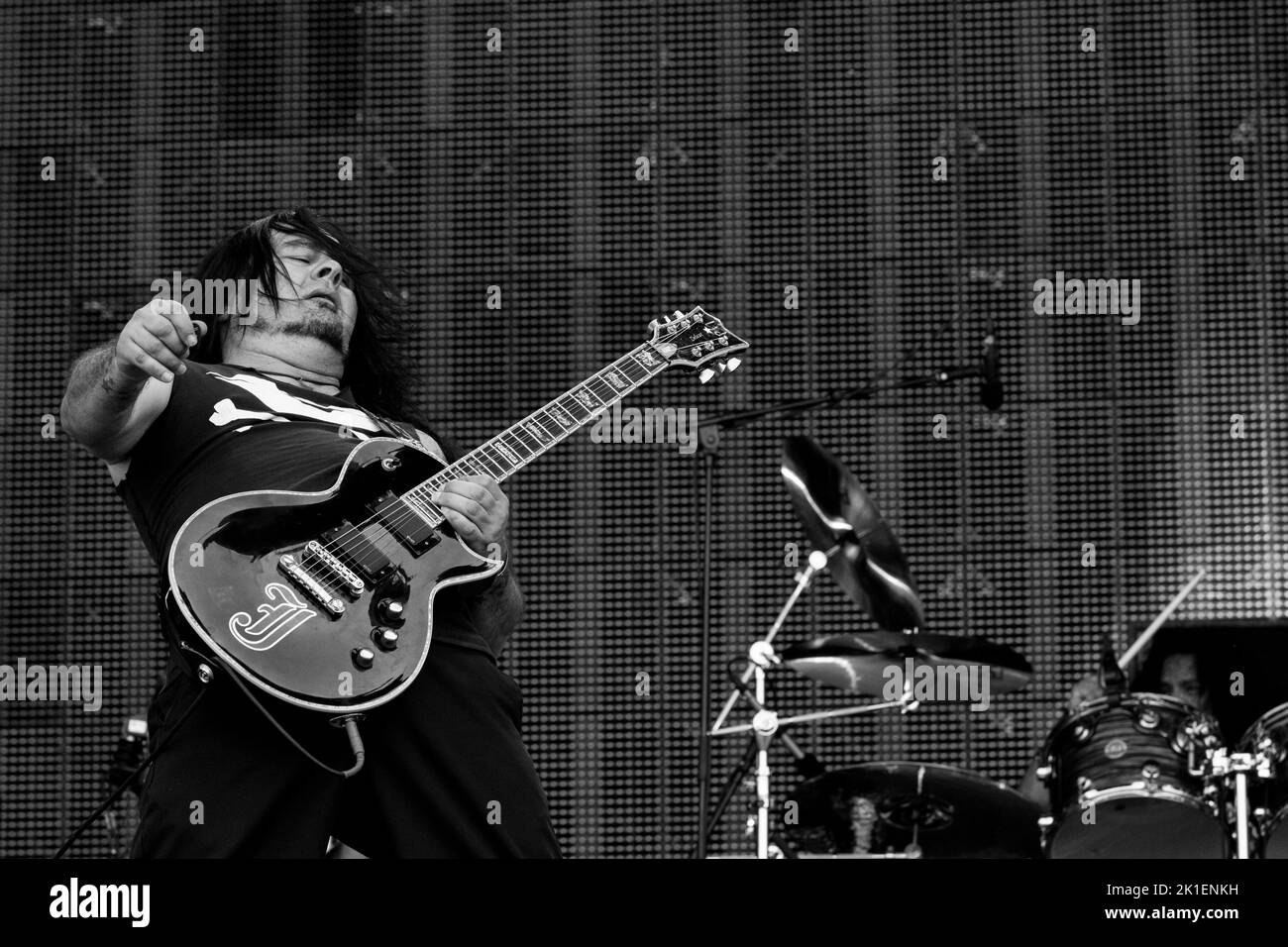 ARMORED SAINT HELLFEST Festival, Clisson, FRANCIA , 19/06/2015 Florent 'MrCrash' B. Foto Stock