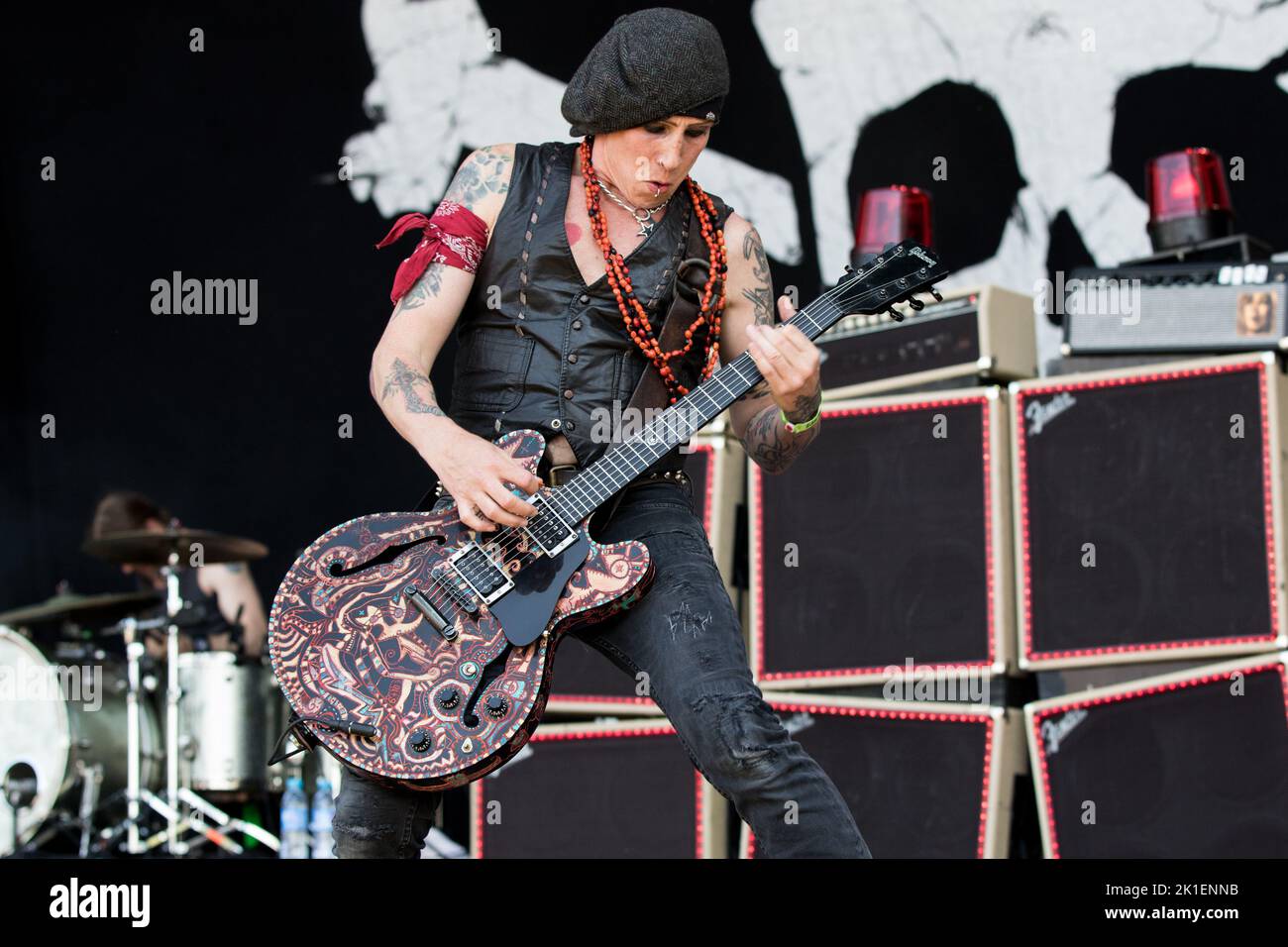 BACKYARD BEBES HELLFEST Festival, Clisson, FRANCIA , 20/06/2015 Florent 'MrCrash' B. Foto Stock