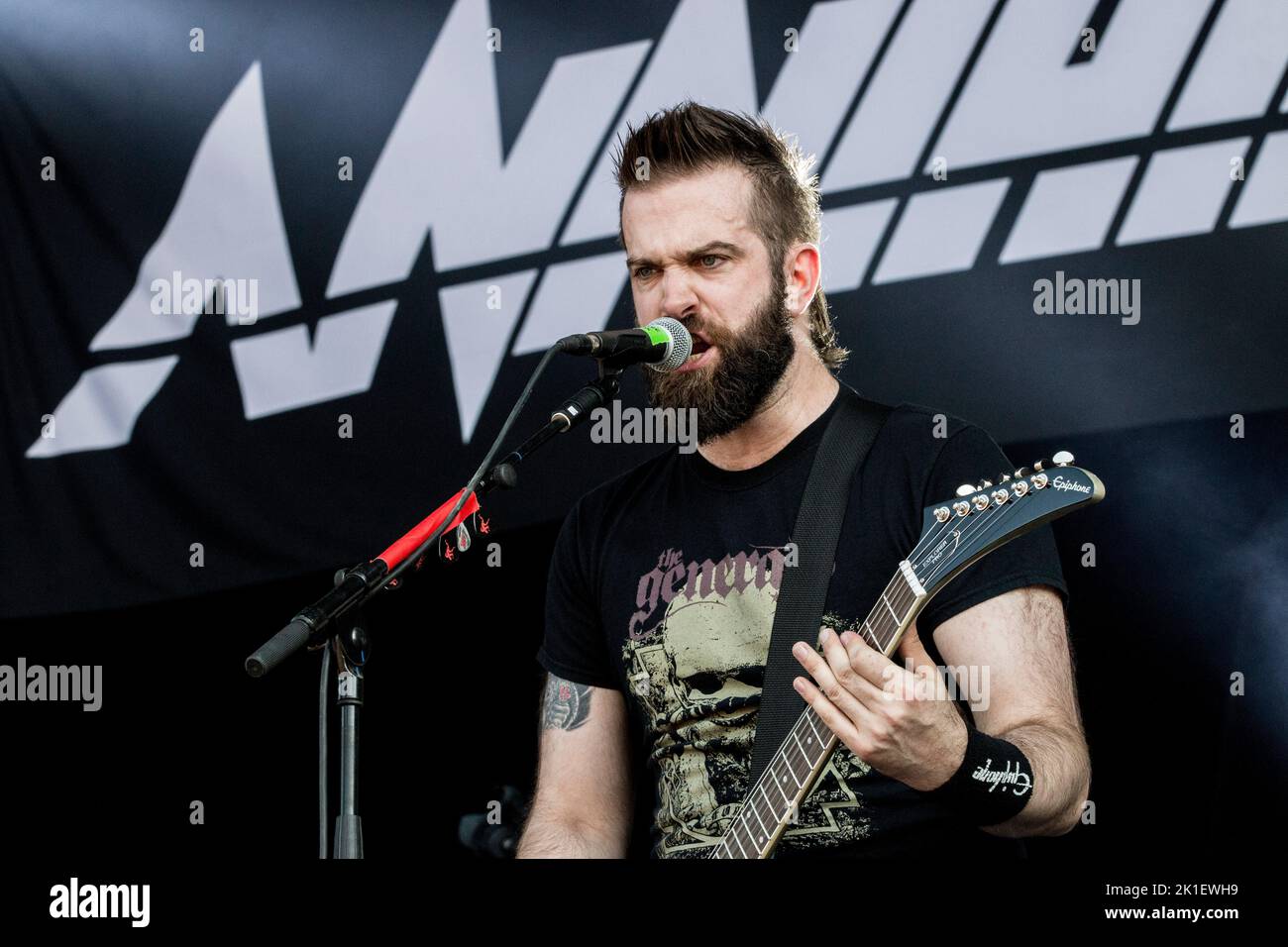 ANNIHILATOR HELLFEST Festival, Clisson, FRANCIA , 22/06/2014 Florent 'MrCrash' B. Foto Stock