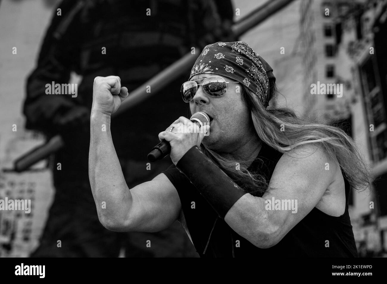 SKID ROW HELLFEST Festival, Clisson, FRANCIA , 21/06/2014 Florent 'MrCrash' B. Foto Stock