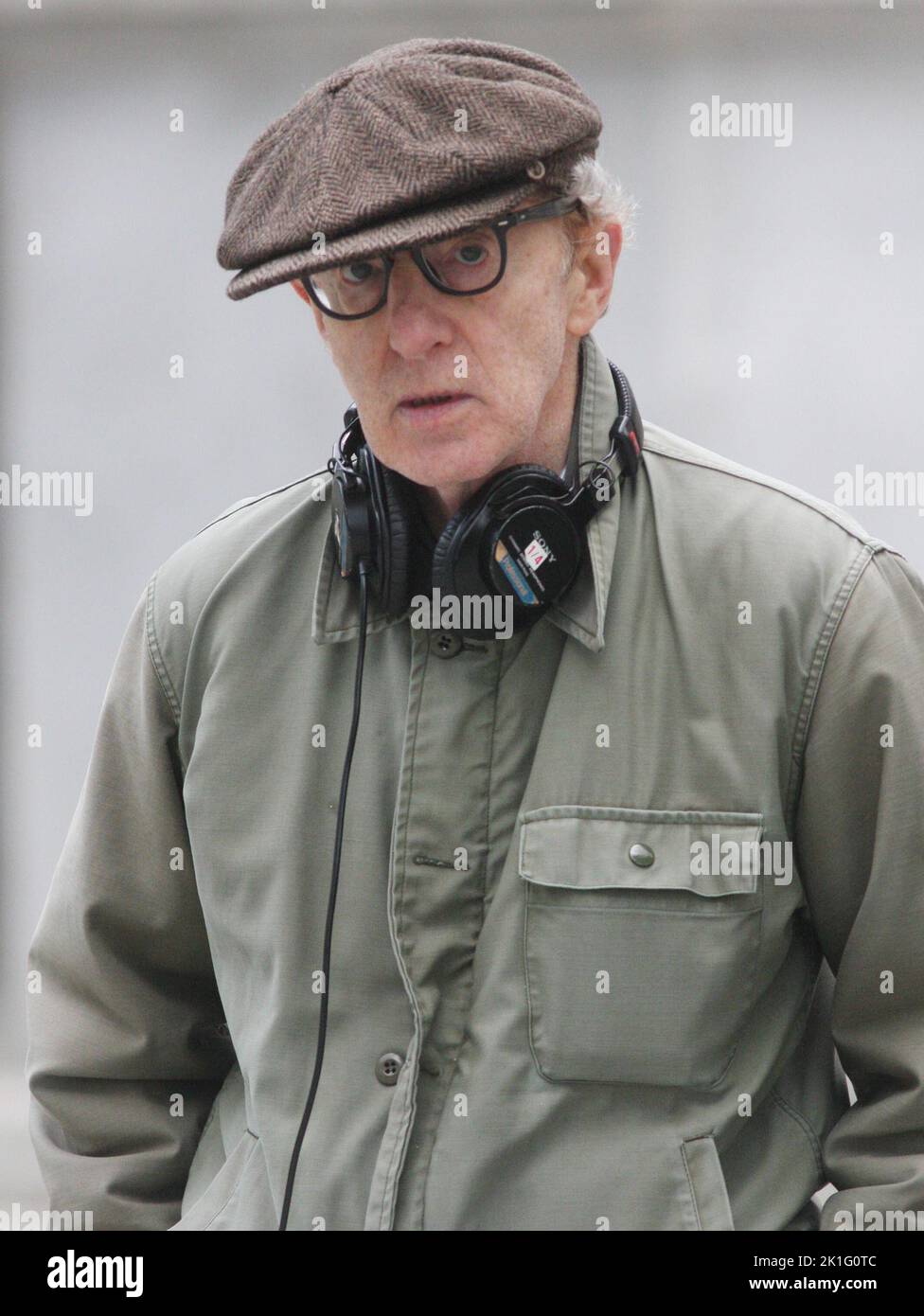 **FOTO FILE** Woody Allen si ritira da Filmmaking. Woody Allen 2008 Foto di John Barrett/PHOTOlink / MediaPunch Foto Stock