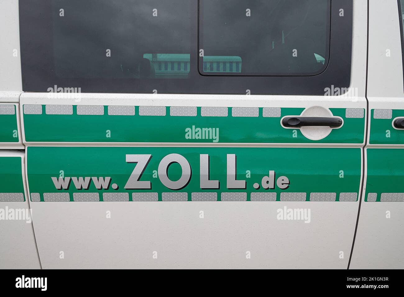 Traduzione veicolo doganale tedesco: Zoll Foto Stock
