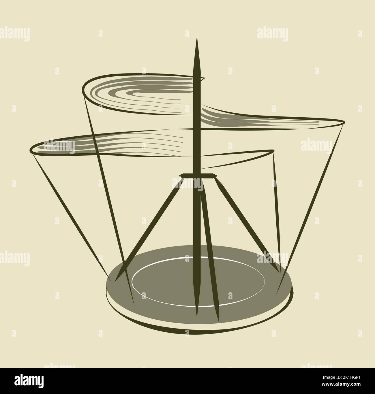 Concetto Italiano rinascimentale Illustrazione Vettoriale