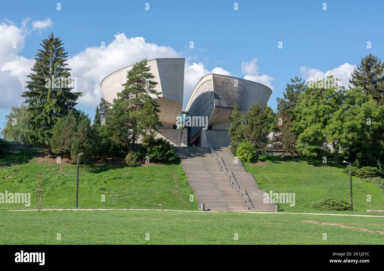 Banska Bystrica, Slovacchia - 3 settembre 2022 : Museo della rivolta nazionale slovacca a Banska Bystrica. Slovacchia. Foto Stock