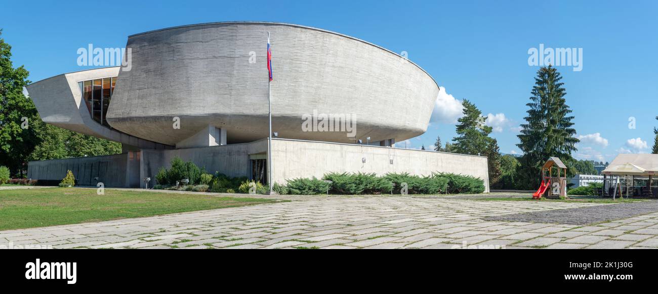 Banska Bystrica, Slovacchia - 3 settembre 2022 : Museo della rivolta nazionale slovacca a Banska Bystrica. Slovacchia. Foto Stock