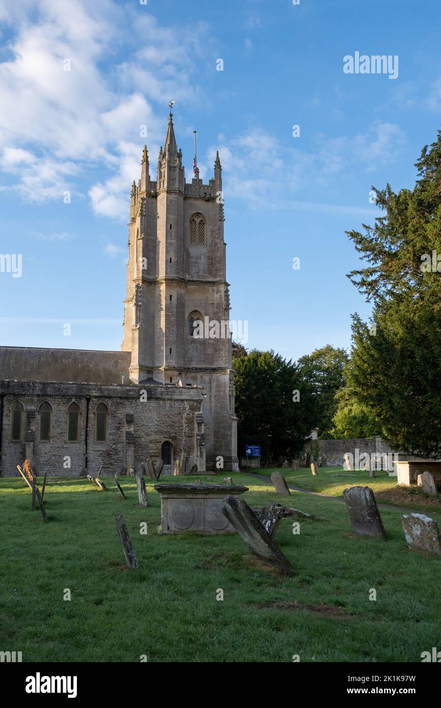 St Mary's Church, Bitton, Bristol, Regno Unito (Sept22) Foto Stock