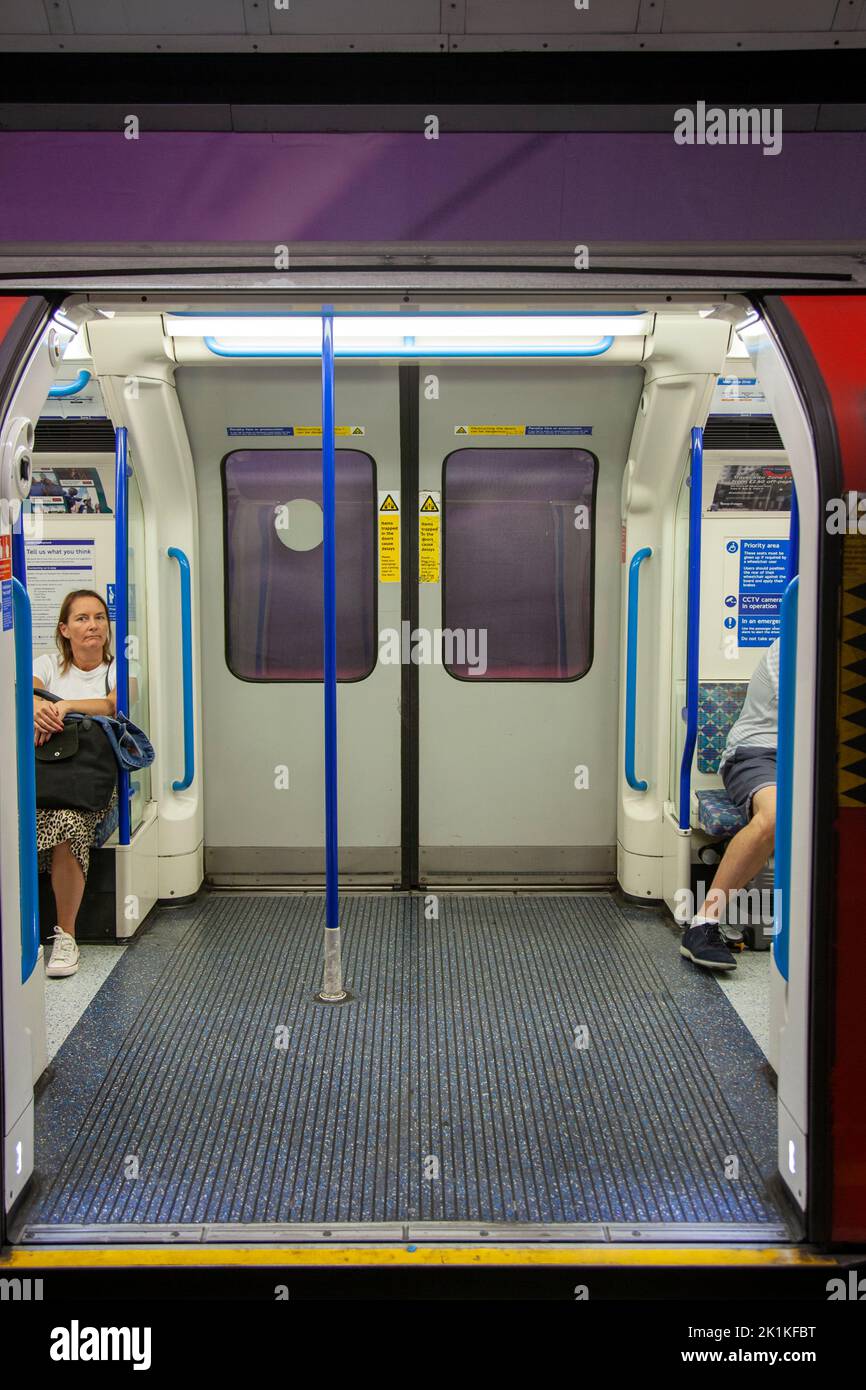 Trasporto sotterraneo Open Door Sof a Londra, Regno Unito Foto Stock