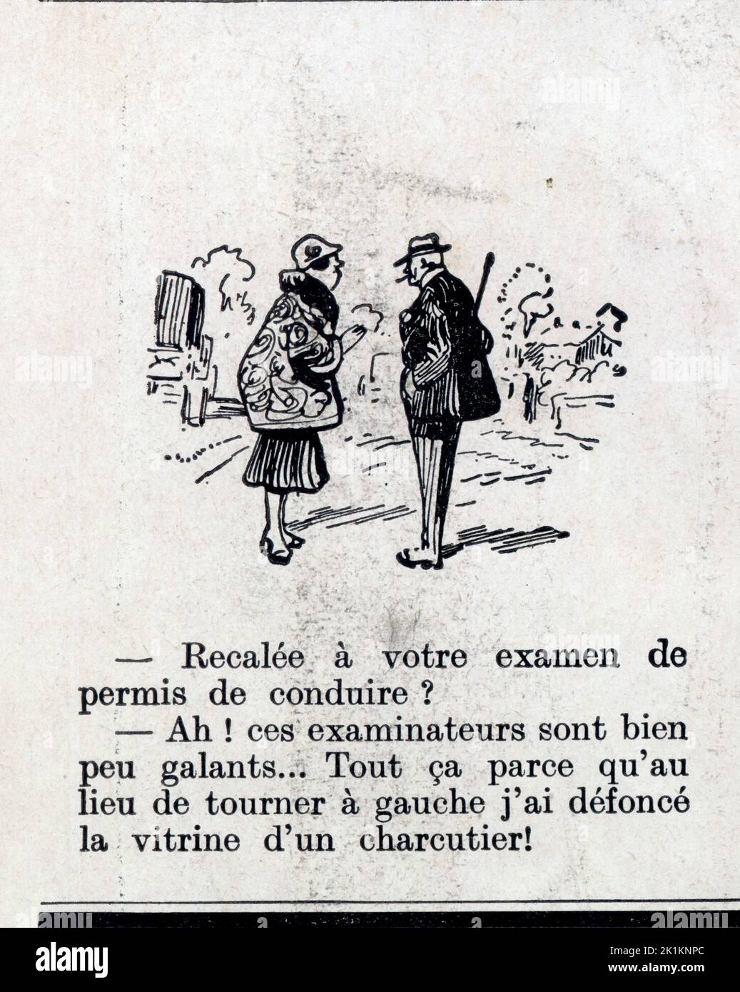 Histoire drôle Illustrée , Francia Foto Stock