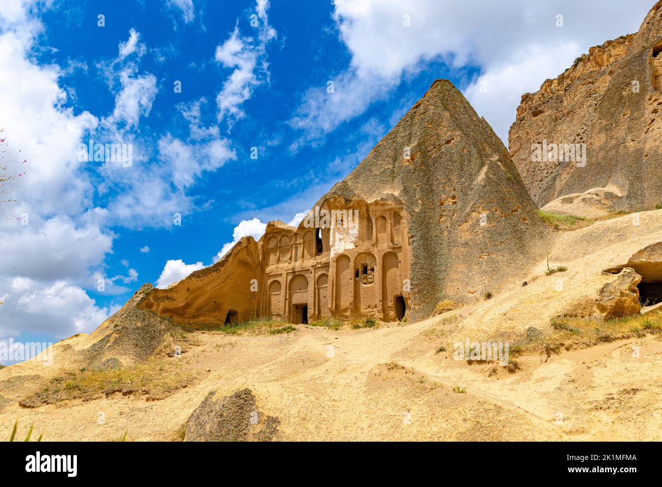 Chiesa della Vergine Maria Selime Yaprakhisar. turchia Foto Stock