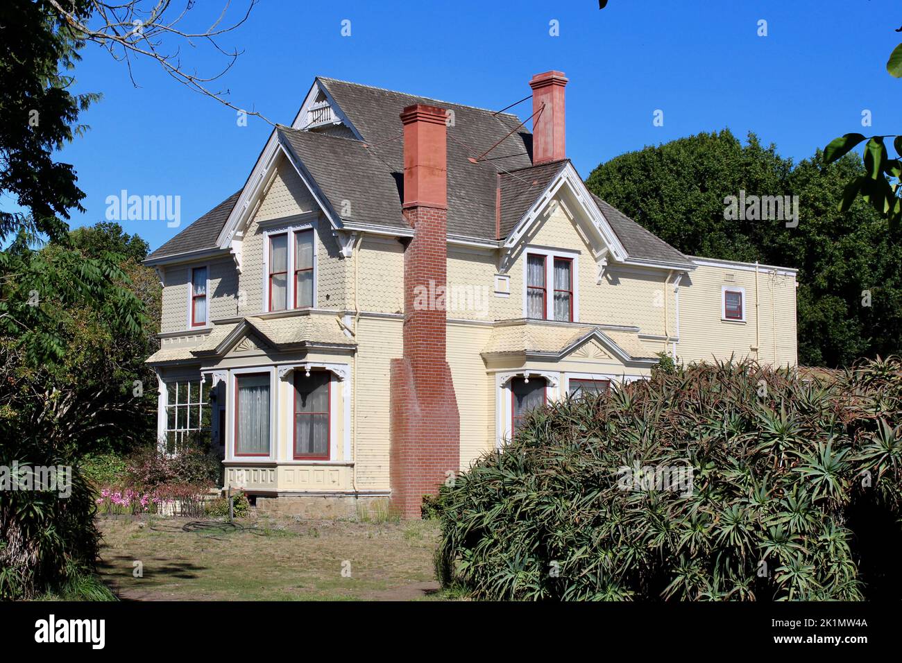 Victorian House, Wilder Ranch state Park, Santa Cruz, California Foto Stock
