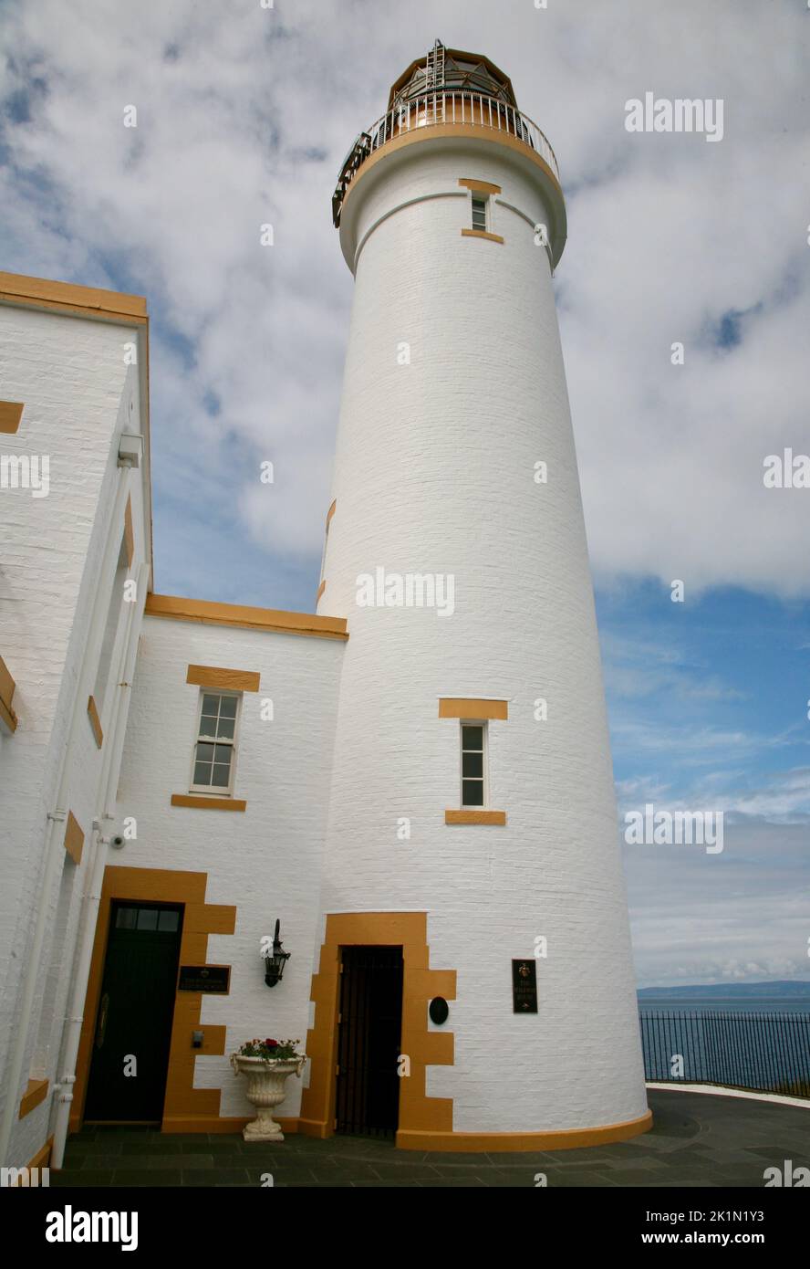 Il faro di Turnberry Point, South Ayrshire, Scozia, Europa Foto Stock