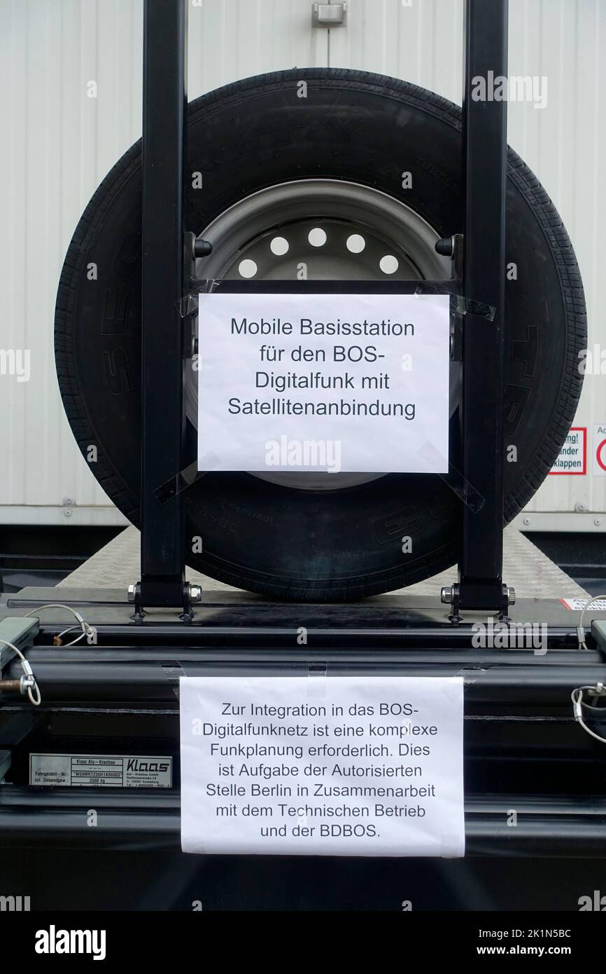 Open day, accademia di polizia, 2022, Ruhleben, Berlino, Germania Foto Stock