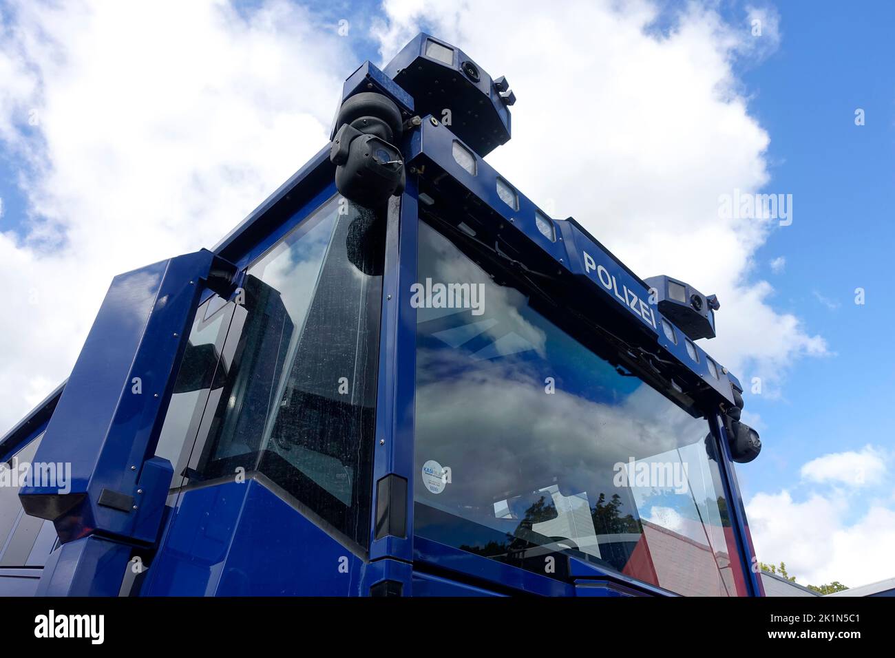 Open day, accademia di polizia, 2022, Ruhleben, Berlino, Germania Foto Stock