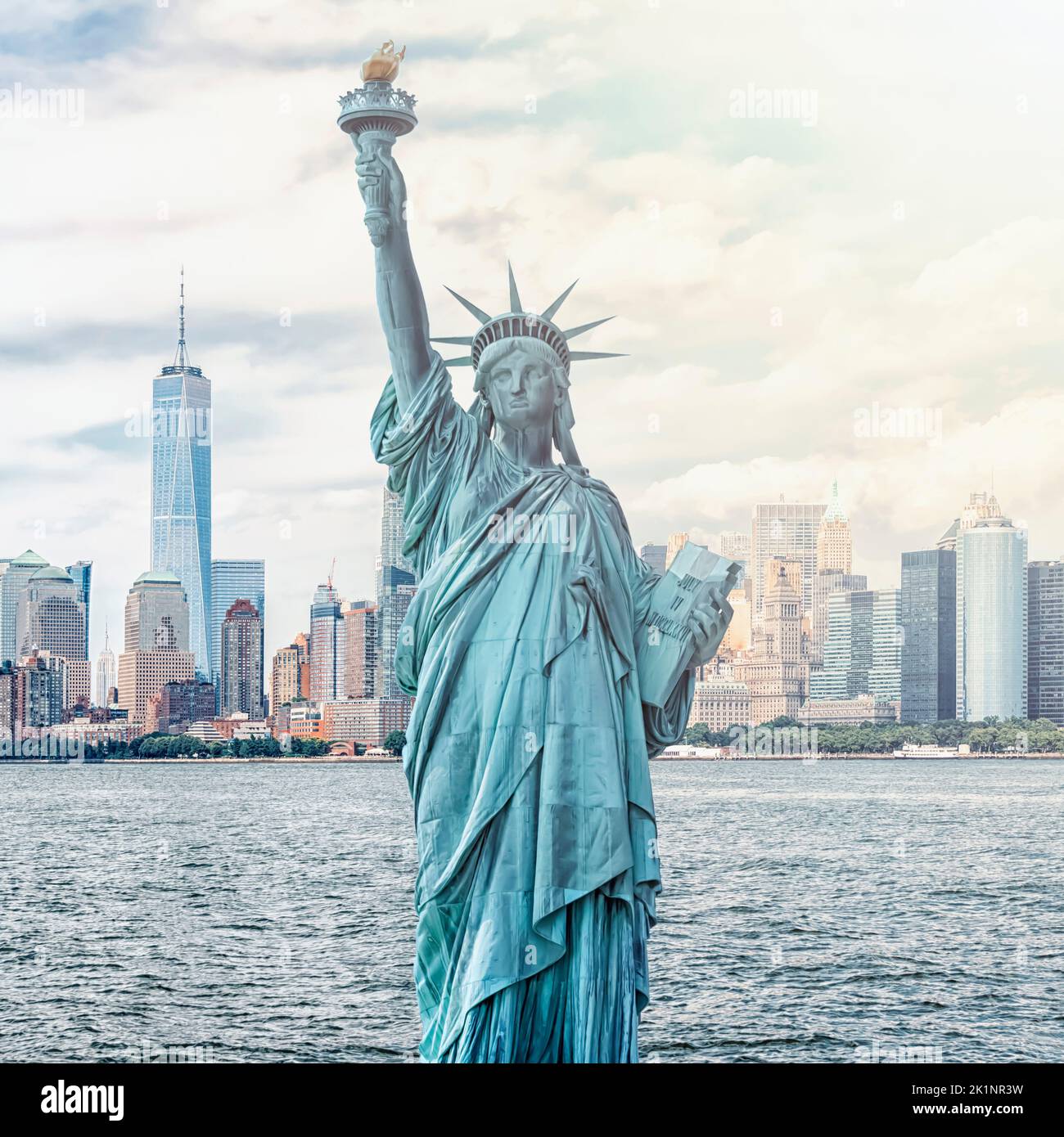 Statua della Libertà di New York City Foto Stock
