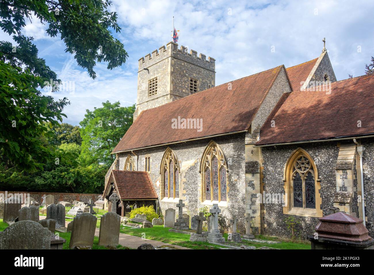 St Andrew’s Church, Sonning, Berkshire, Inghilterra, Regno Unito Foto Stock