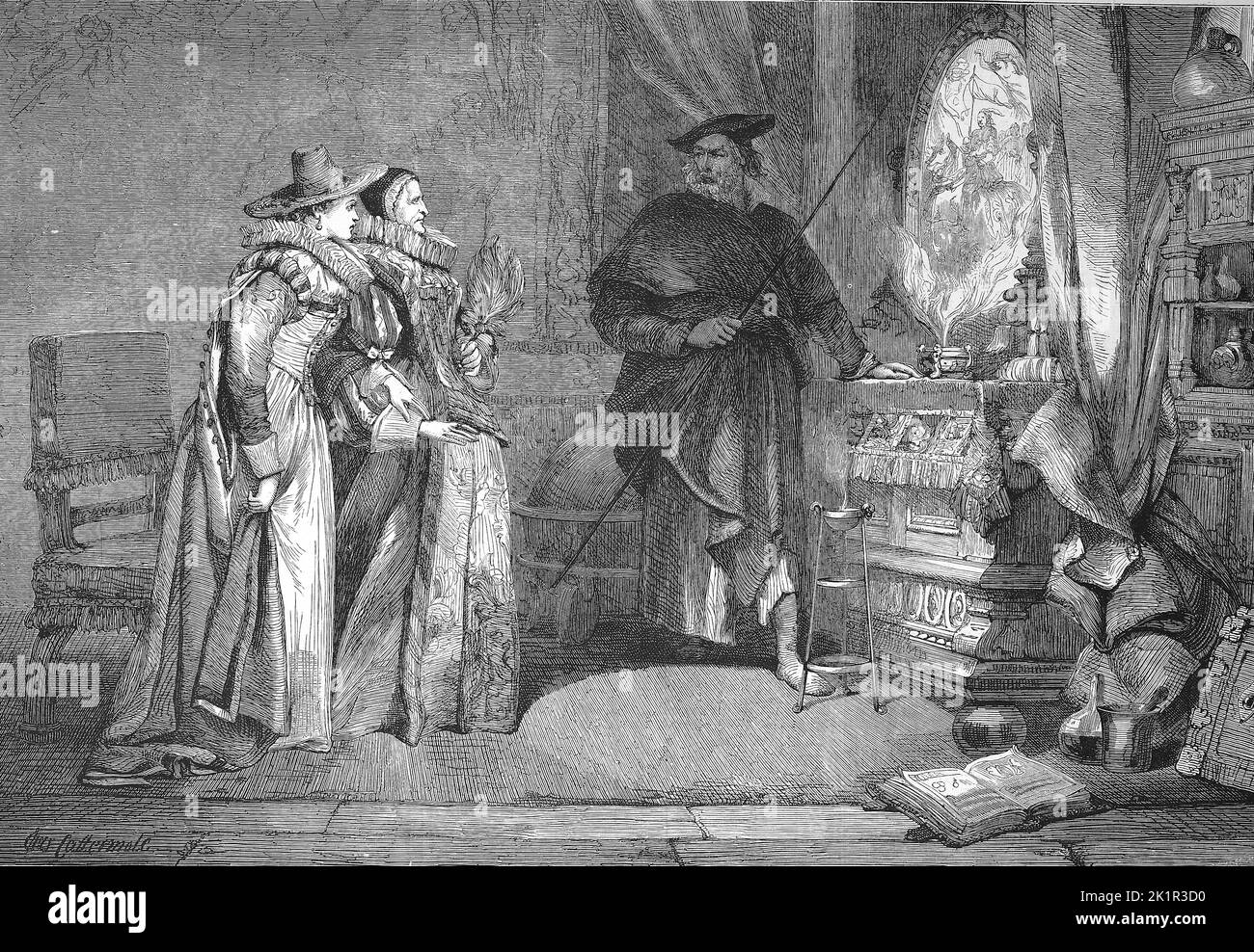 Der zauberspiegel die stolze hildegard oder asprian mit dem