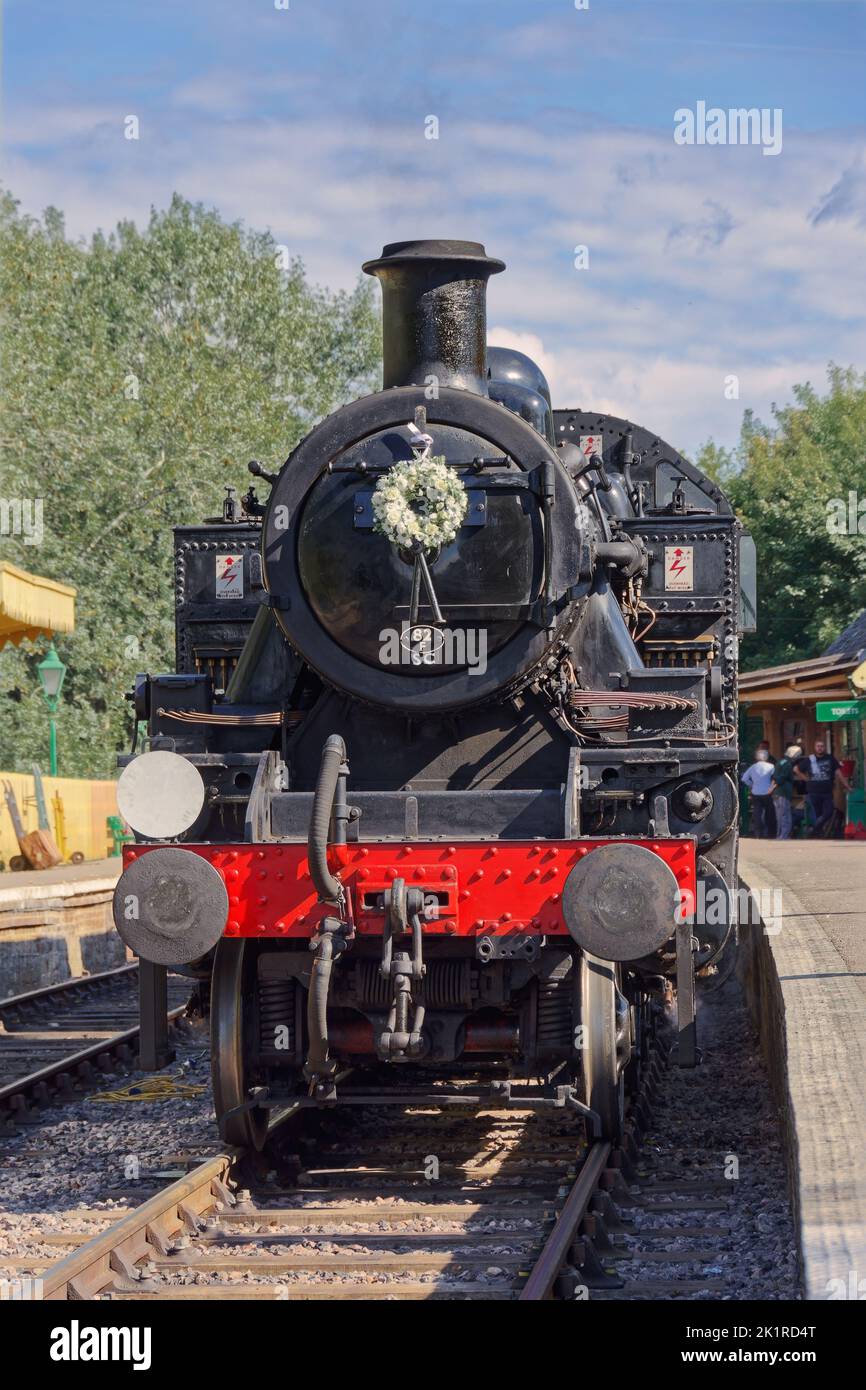 Il Pines Express ricordava il 18th e 19th settembre 2022 la ferrovia comune Somerset e Dorset Foto Stock
