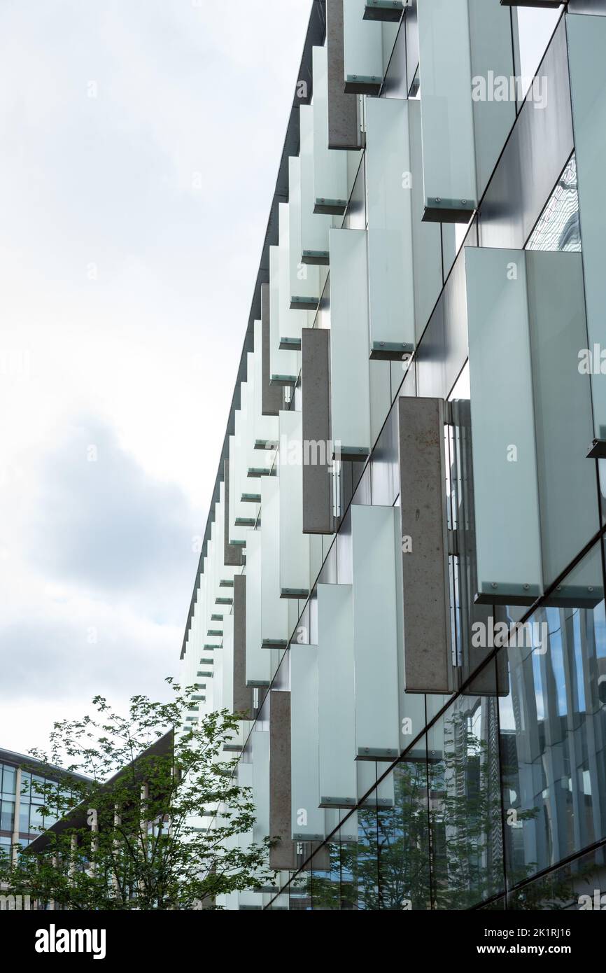Alti edifici di uffici, Conference Square, Edimburgo, Scozia Foto Stock