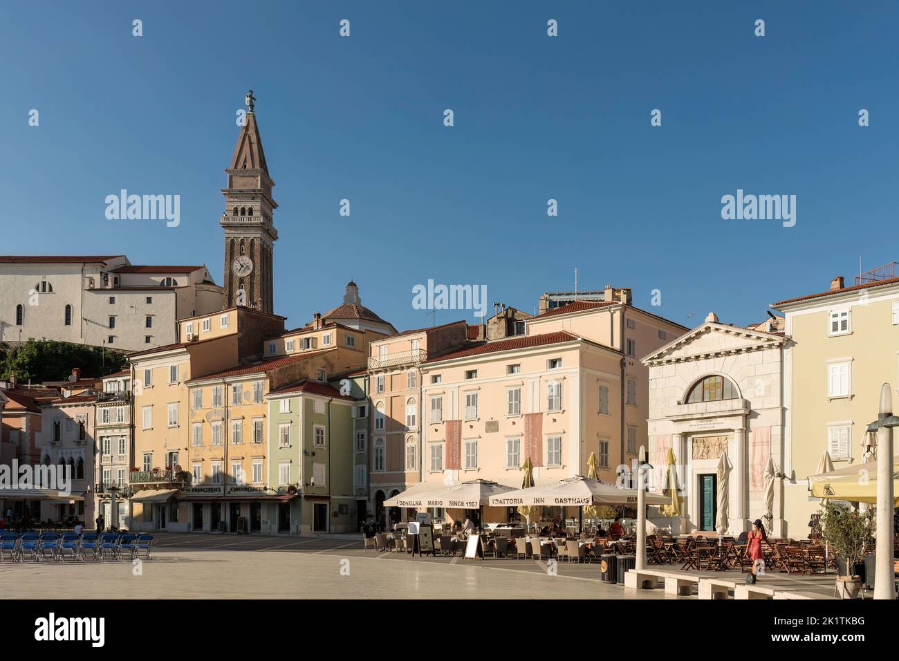 Pirano in Slovenia, Europa Foto Stock