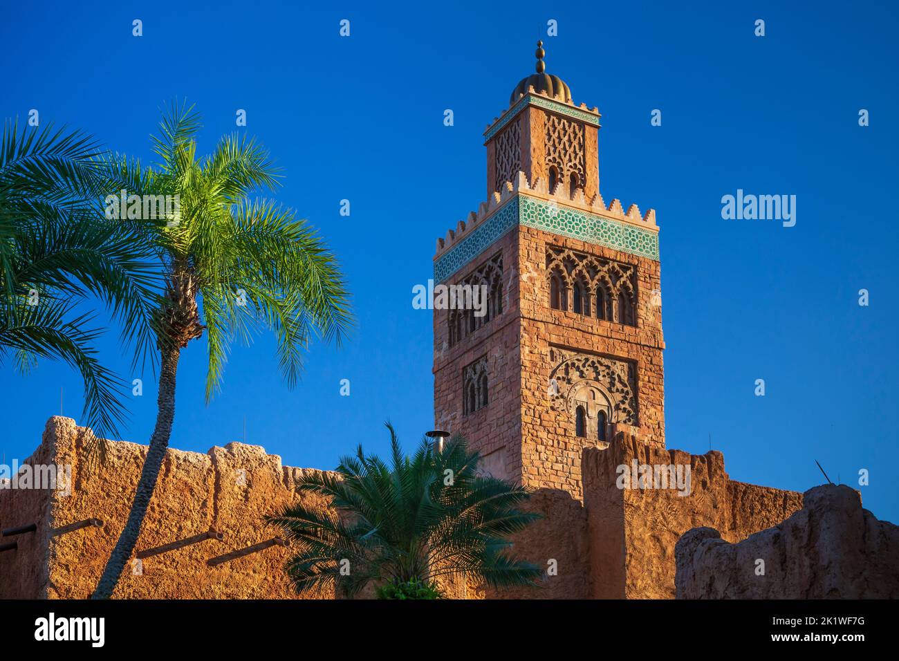 Marocco all'Epcot Center, Orlando, Florida, USA. Foto Stock