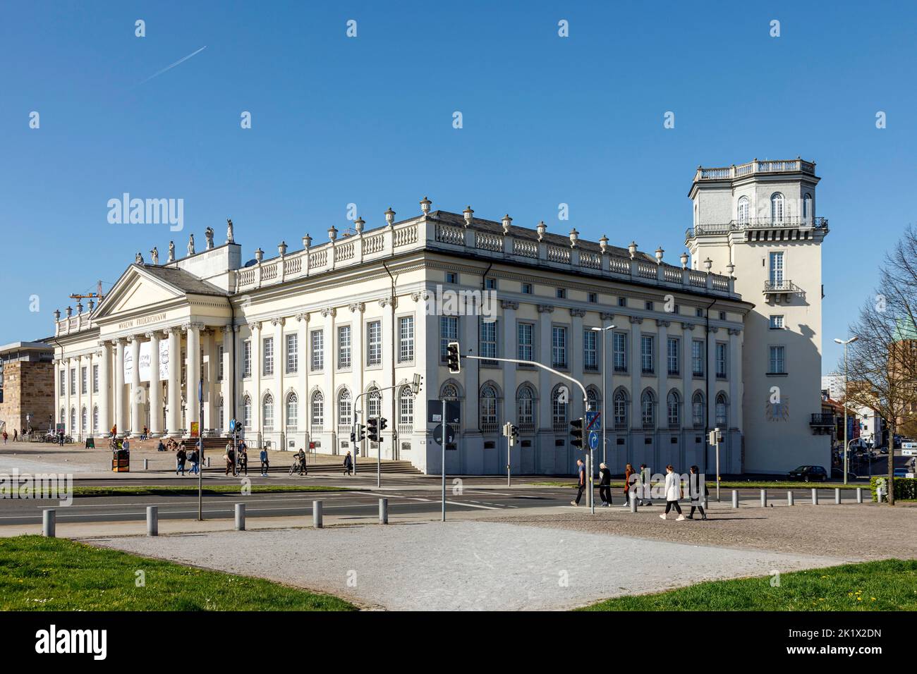 Kunsthalle Fridericianum, museo e punto focale della documentazione Foto Stock