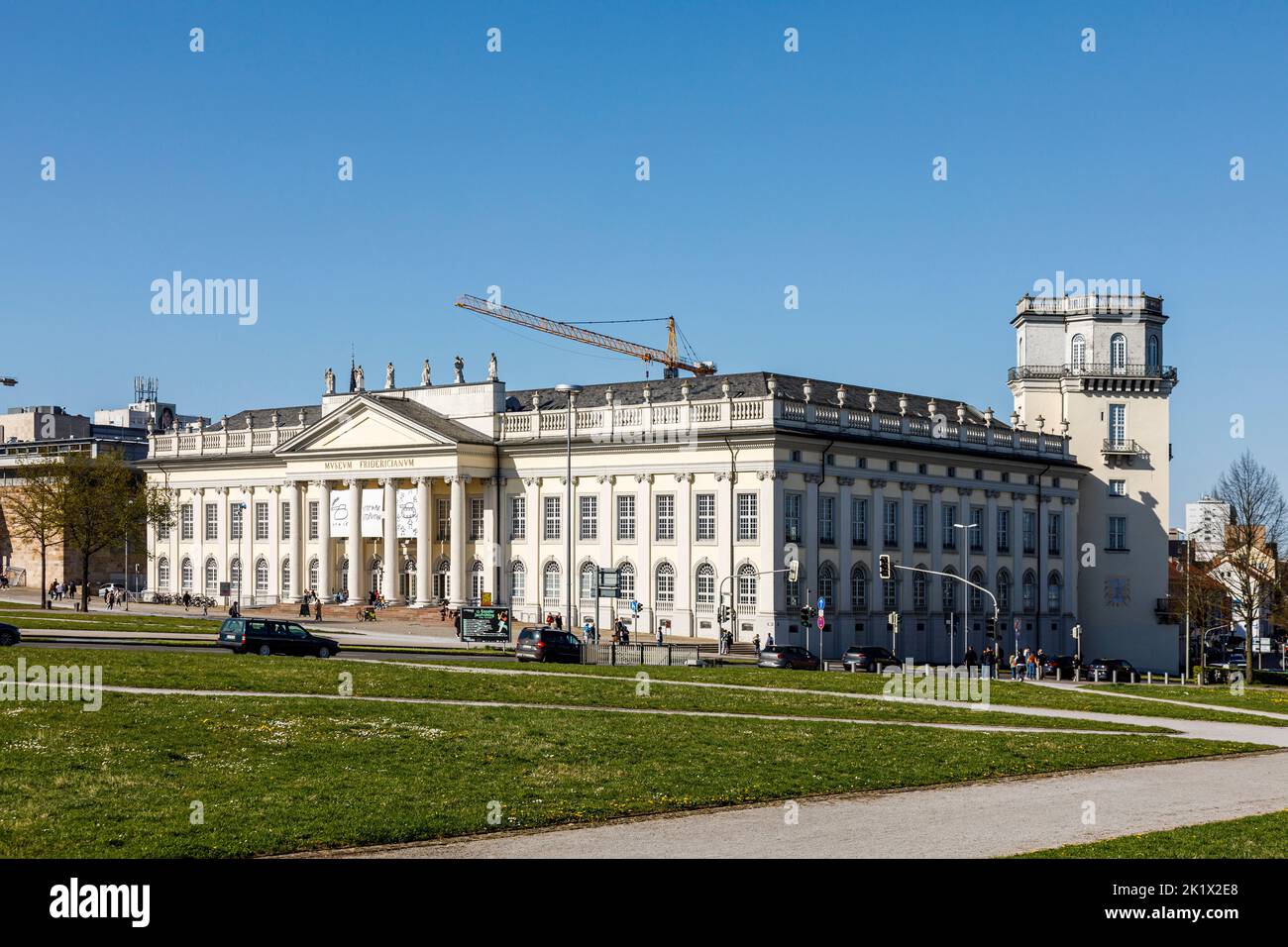 Kunsthalle Fridericianum, museo e punto focale della documentazione Foto Stock