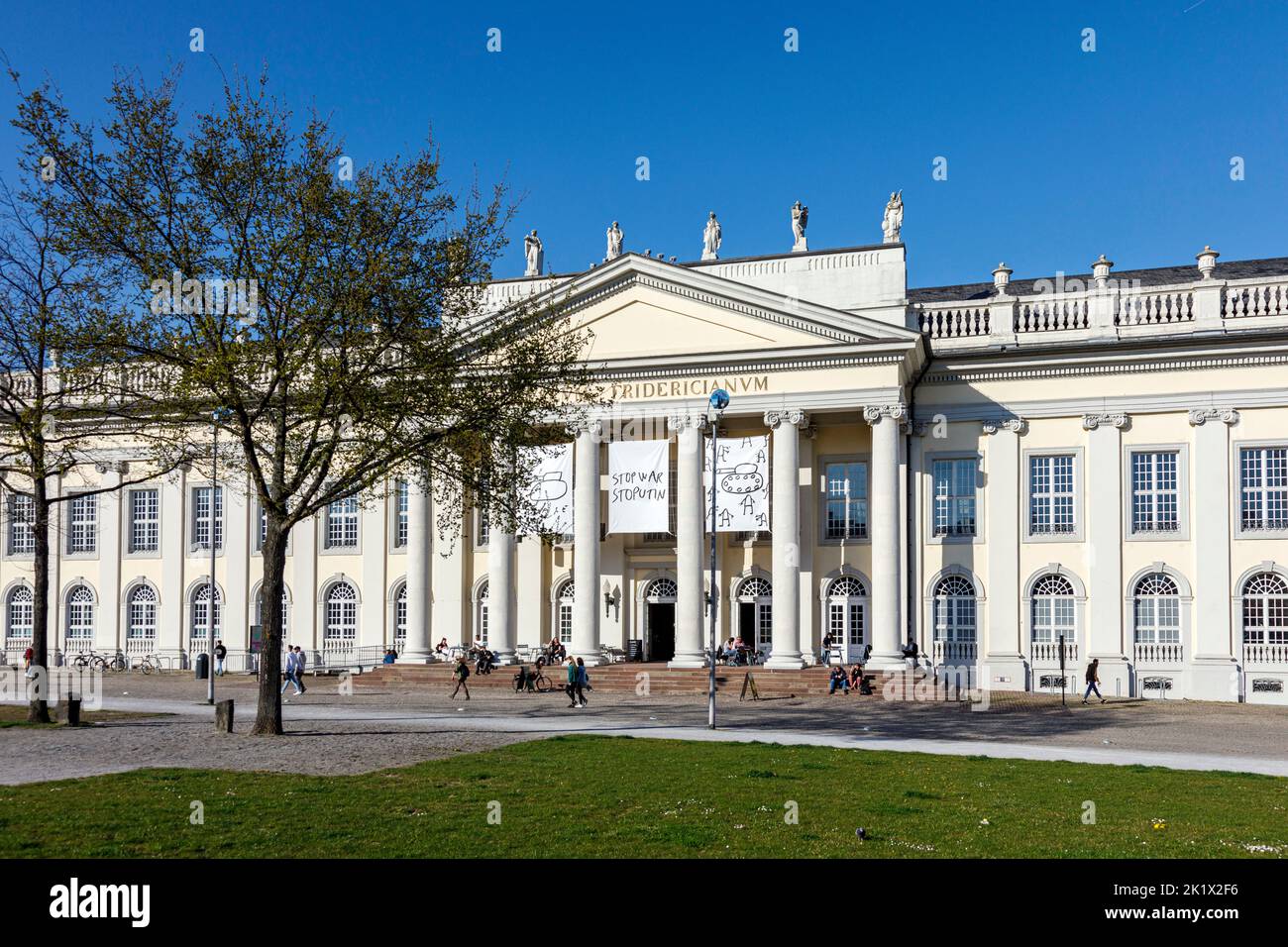 Kunsthalle Fridericianum, museo e punto focale della documentazione Foto Stock