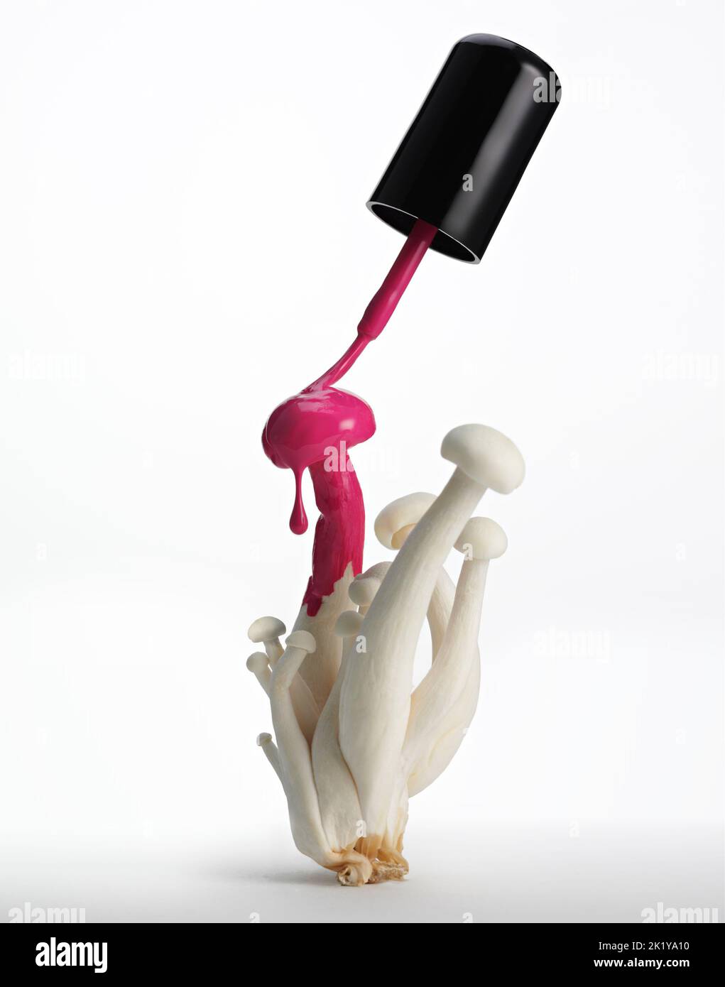 Concetto di fungo per unghie Foto Stock