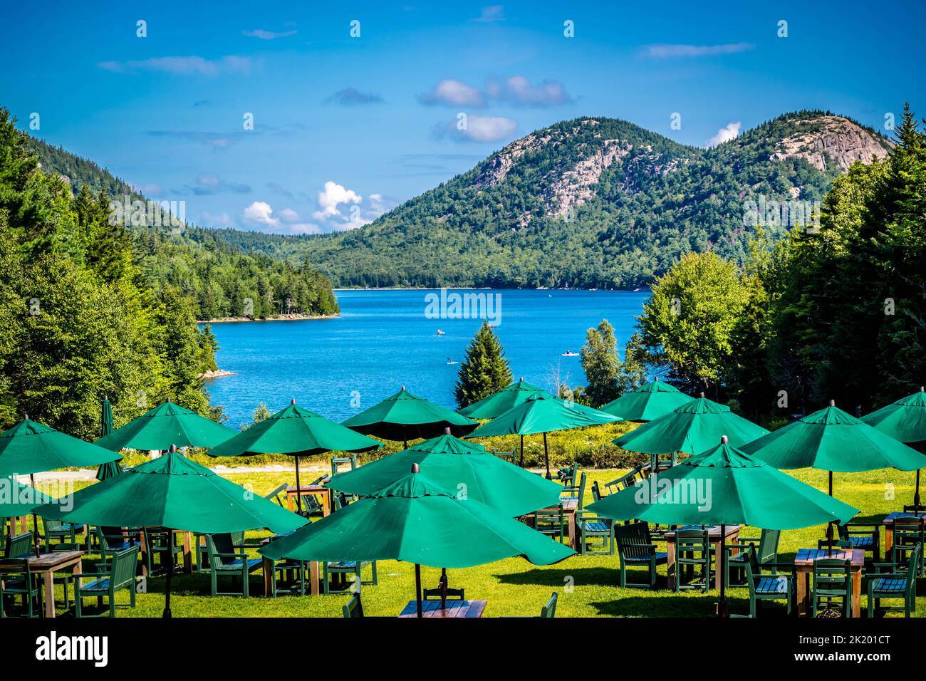 Una tappa storica per la marmellata ad Acadia NP, Maine Foto Stock