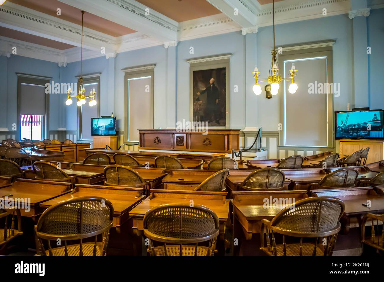 Il centro amministrativo di Tallahassee, Florida Foto Stock