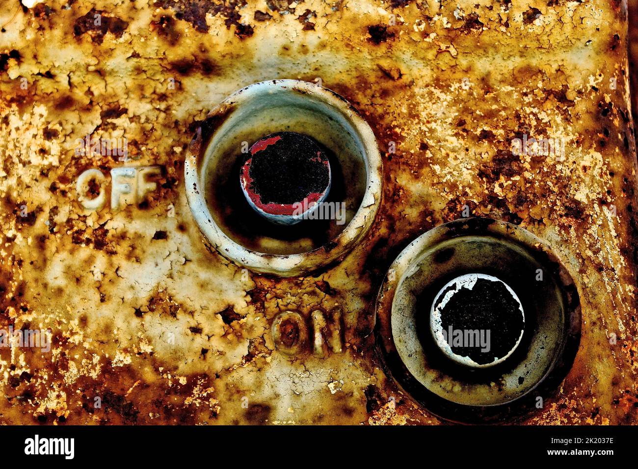 on o off? Foto Stock