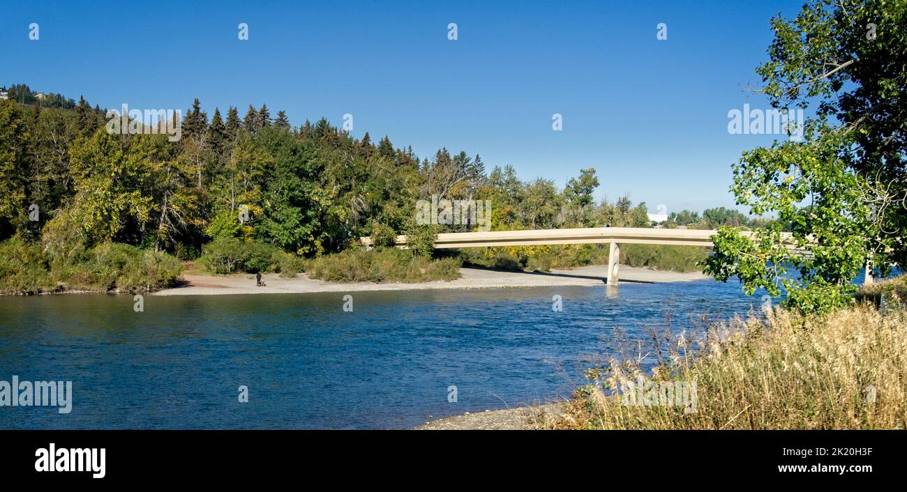 Edworthy Park Calgary Alberta Foto Stock