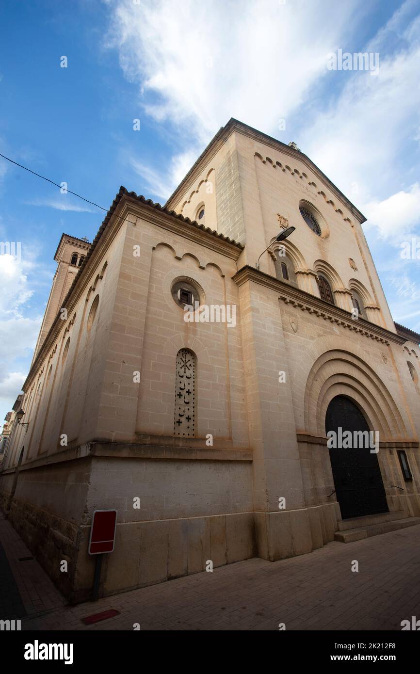 Manacor, Palma di Maiorca - Spagna - 15 settembre 2022. Parroquia de Cristo Rey situato nelle isole Baleari di culto cattolico Foto Stock
