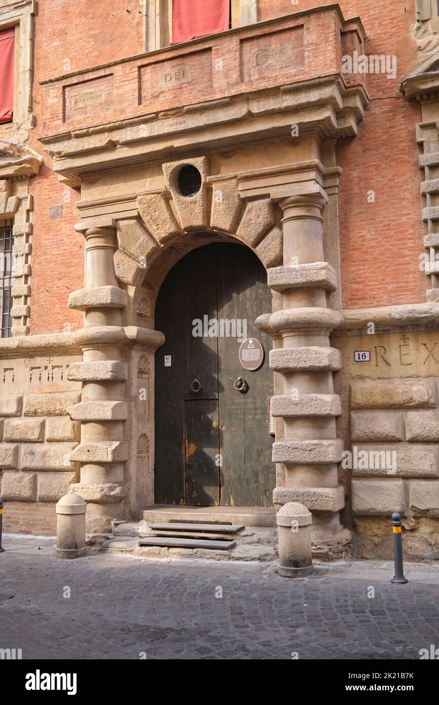 Palazzo Bocchi Bologna Italia Foto Stock