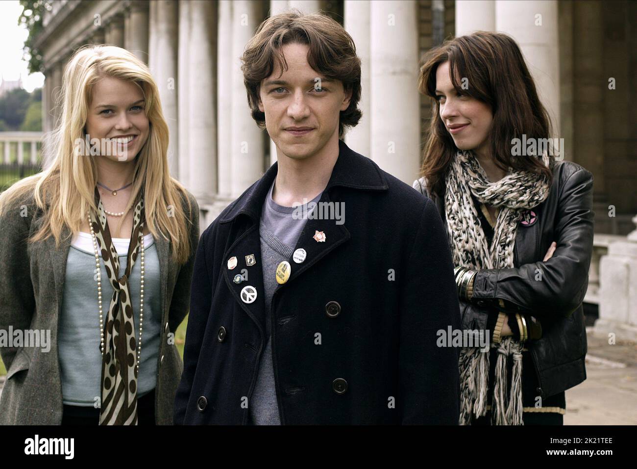 ALICE EVE, JAMES MCAVOY, Rebecca Hall, il motorino di avviamento per dieci, 2006 Foto Stock