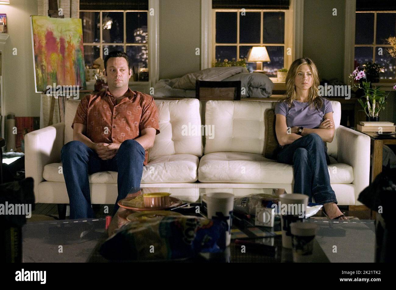 VINCE VAUGHN, Jennifer Aniston, il break-up, 2006 Foto Stock